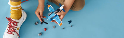 LEGO Creator 3in1 Propeller Plane 31099 Flying Toy Building Kit, New 2020 (128 Pieces)