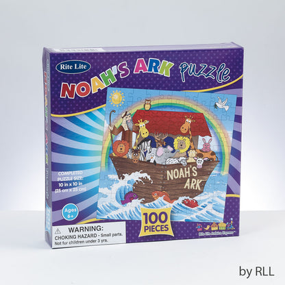 100 Piece Noah's Ark Jigsaw Puzzle - Future Develop Concentration and Memory Functions