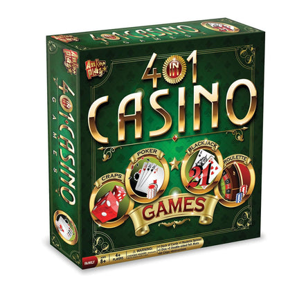 Anker Play 4 in 1 Casino Family Games