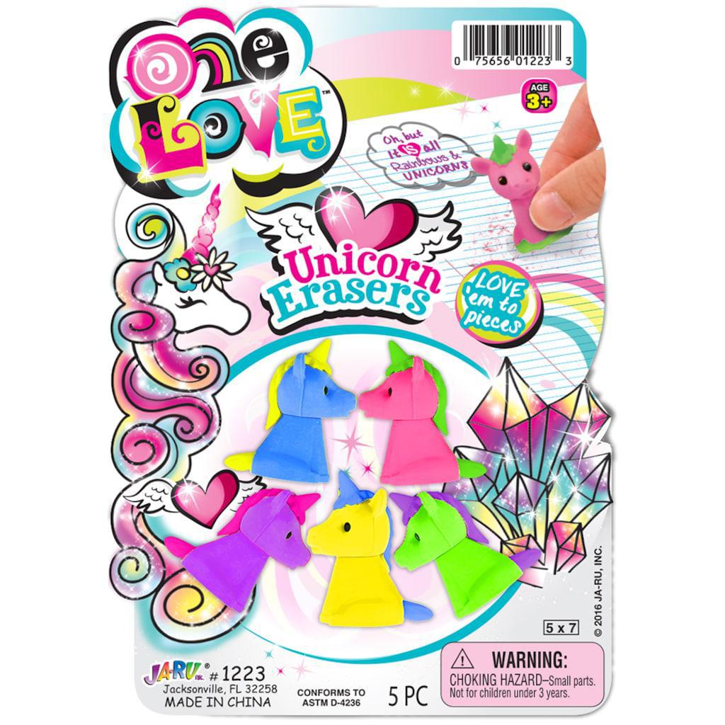3D Unicorn Erasers -  Three-Dimensional Stationery Must For Kids