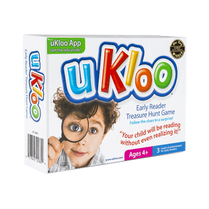 uKloo Early Reader Treasure Hunt Game - Builds Confidence, Promotes Independent Learning and Play