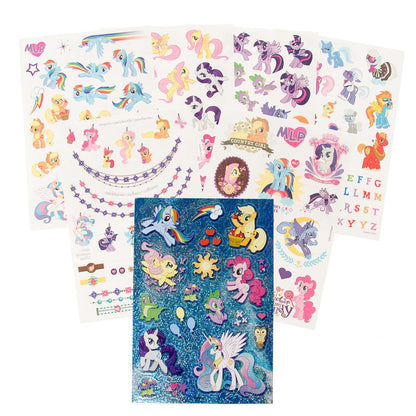 Savvi Temporary Tattoos And Stickers Party Favors For Kids Birthday Party Supplies Set Tattoo Sticker Frozen, My Little Pony Kit Pack