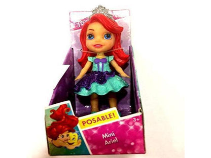 Princess & Disney Frozen Posable Mini Toddlers Figures : Elsa, Anna, Cinderella, Rapunzel, Cinderella ,Belle, More