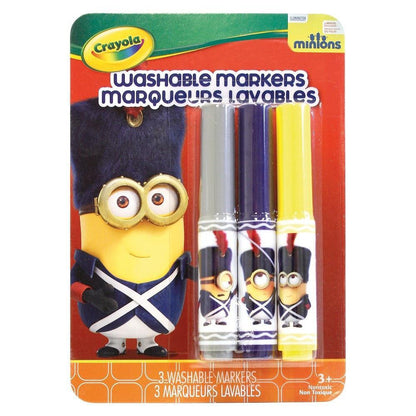 Crayola Minions The Movie Washable Markers - Vive Le Minion