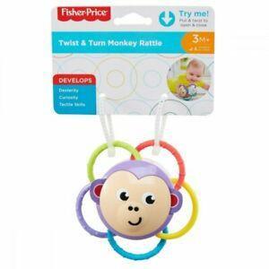 Fisher Price Twist & Turn Core Rattle Baby Toy