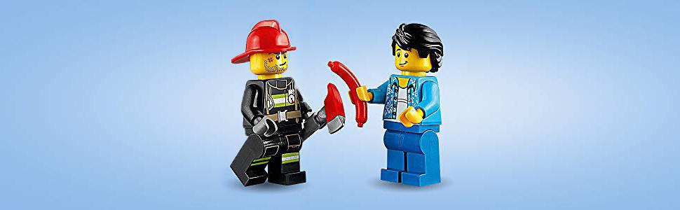 LEGO® City 60212 Fire Brigade at the barbecue