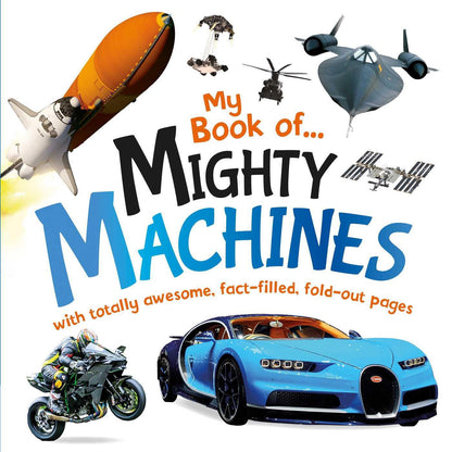 My Book of Mighty Machines Board book For Kids  3 - 6 years