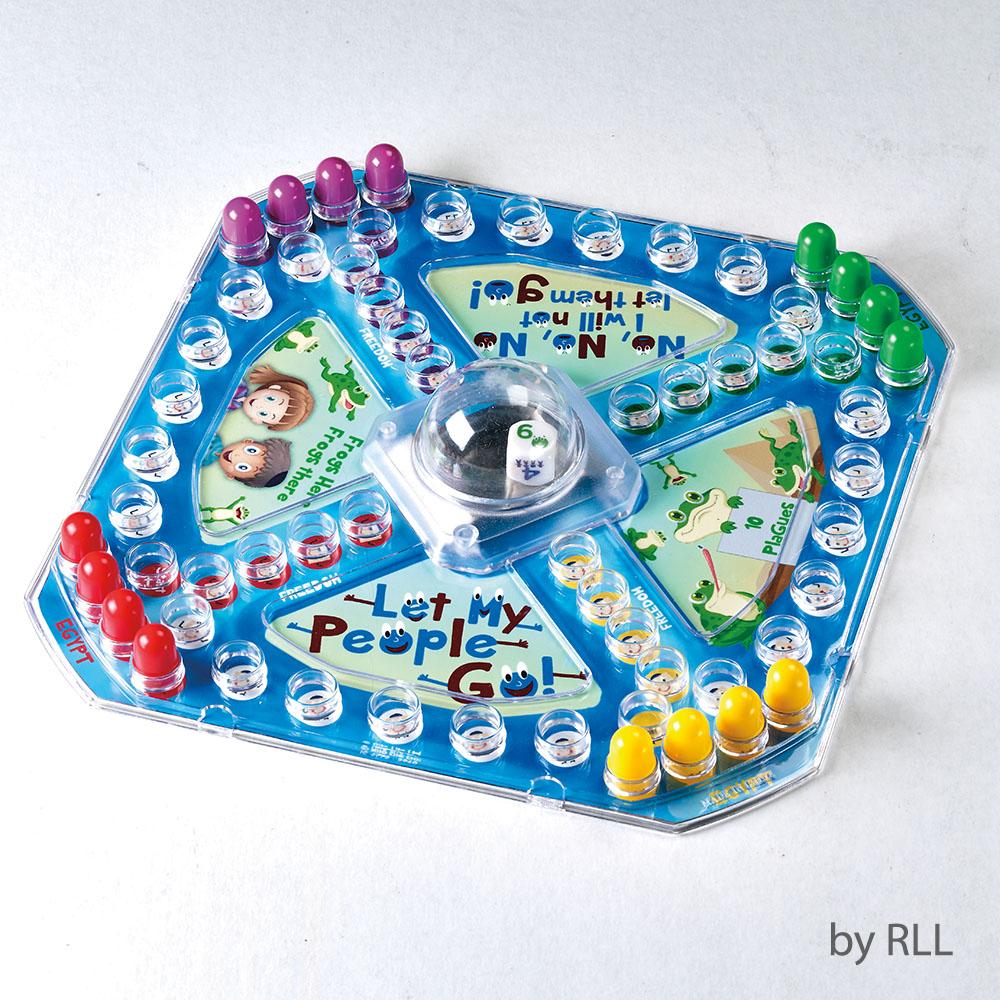 Let My People Go Passover Board Game - Up to 4 players, Perfect Holiday Gift