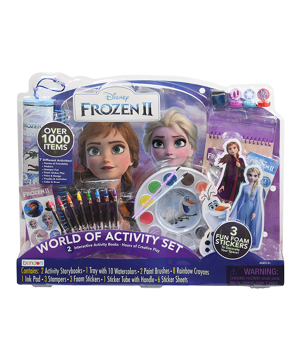 Frozen 2 Giant Art & Activity Tray in Display, Over 1000+  pcs