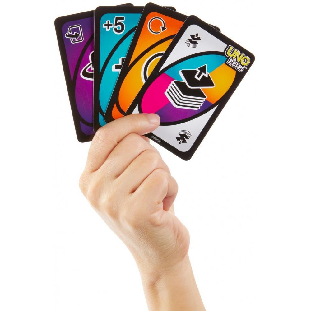 UNO FLIP! Double Sided Card Game for 2-10 Players Ages 7Y+