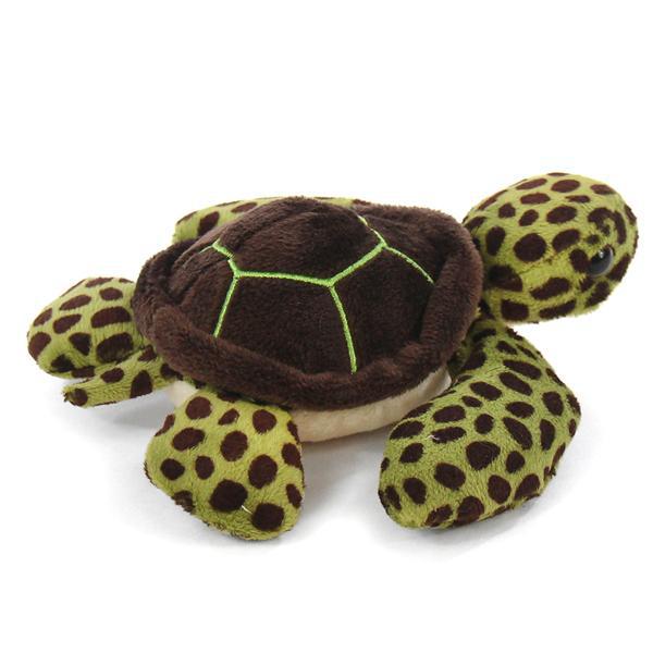 Wild Republic Green Sea Turtle Plush, Stuffed Animal, Gifts Kids, Cuddlekins 5", Multi