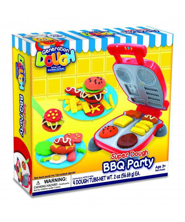 Generation Super Kids Fun Play Dough BBQ Party Kit