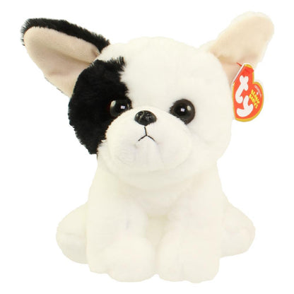 TY Beanie Boos Plush Marcel -French Bulldog Stuffed Animal Includes official Ty Heart with birthday and poem, 6 inches