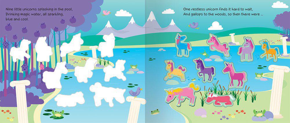 Ten Little Unicorns (Counting to Ten Books) Hardcover Kids 3 - 6 years Book