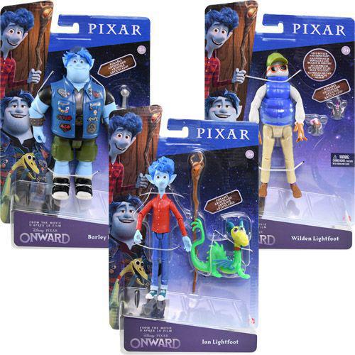 Mattel Disney Pixar Onward Core Figure: Lan Lightfoot, Barley Lightfoot, Wilden Lightfoot