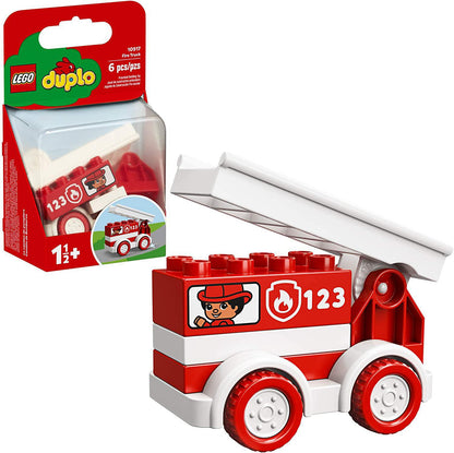 LEGO DUPLO My First Fire Truck 10917 Educational Fire Truck Toy, Great Birthday Gift for Toddlers Ages 18 Months and up, New 2020 (6 Pieces)