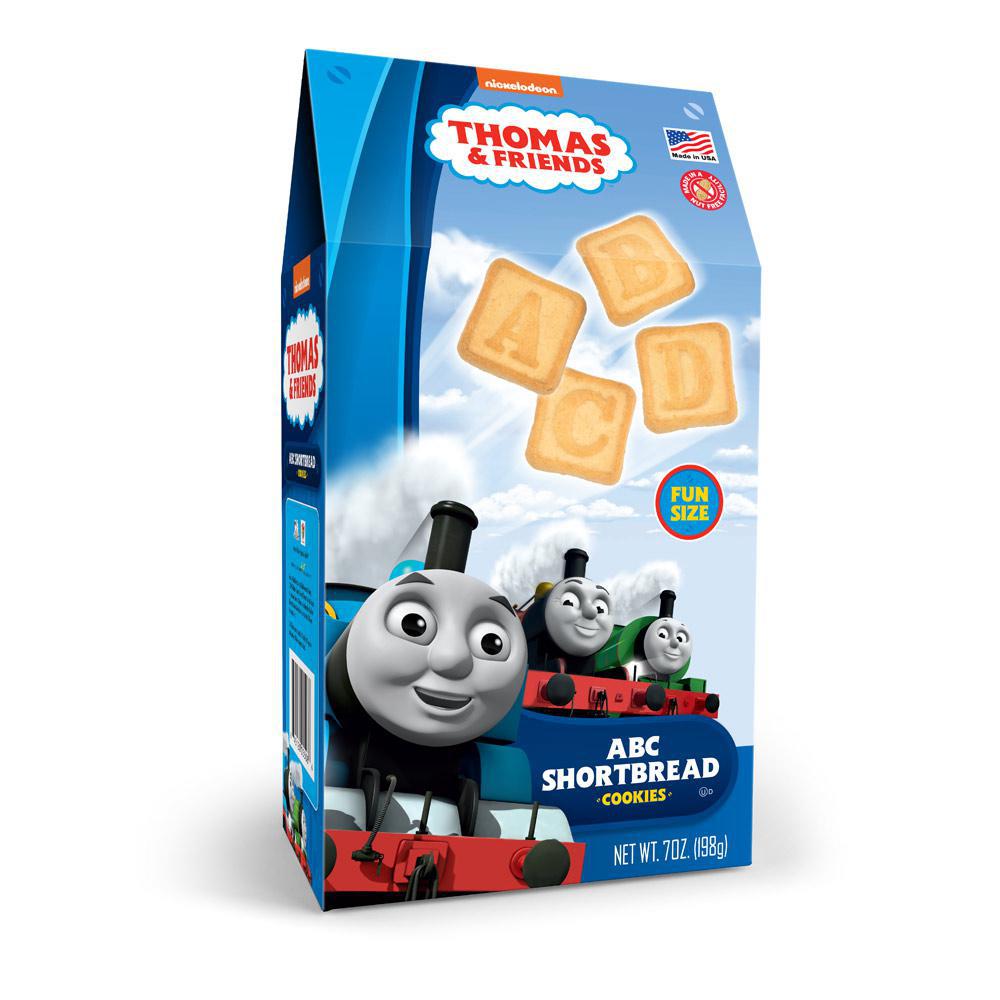 Thomas & Friends ABC Shortbread Cookie Pinnacle Box -  Great Lunch Snacks and School Snacks- Kosher Dairy
