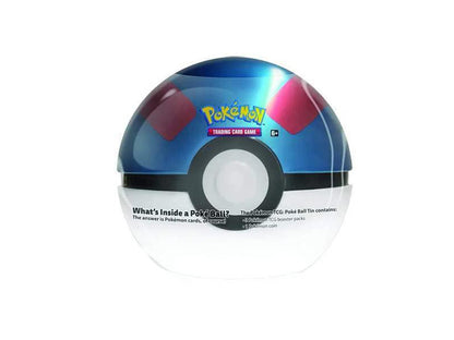 Pokémon 2020 Summer Poke Ball Tin Dusk Ball | 3 Booster Packs | Each XY Series Pack Contains 10 Cards | Genuine Cards