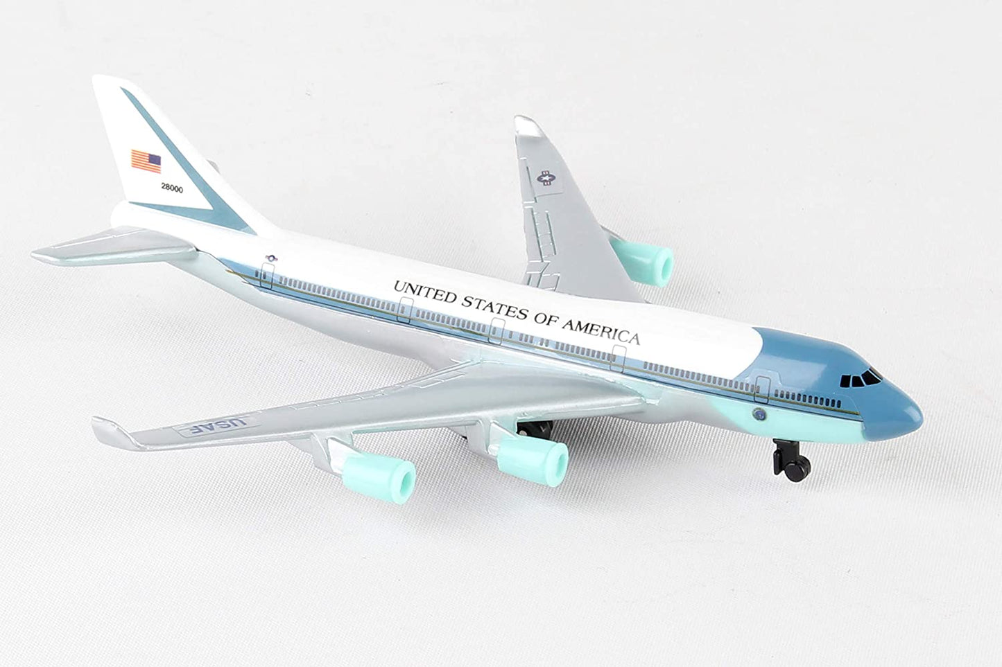 Air Force One, United States Of America Boeing 747 Kids Die cast Airplane Play-Set