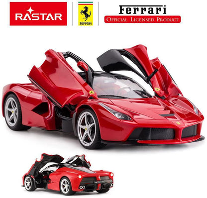 RC Car 1/14 Scale Ferrari LaFerrari Radio Remote Control R/C Toy Car Model Vehicle, Red