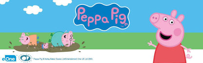 Peppa Pig Peppa & George Dinosaur Park Playtime Set - Includes Peppa and George articulated figures, swing, and dinosaur slide