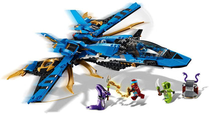 LEGO NINJAGO Legacy Jay’s Storm Fighter 70668 Building Kit (490 Pieces)uilding Kit (490 Pieces)