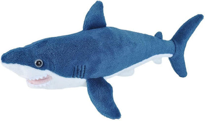 Wild Republic Mako Shark Plush, Stuffed Animal, Plush Toy, Gifts for Kids, Cuddlekins 13 inches