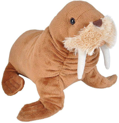 Wild Republic Walrus Plush, Stuffed Animal, Plush Toy, Gifts for Kids, Cuddlekins 8 Inches