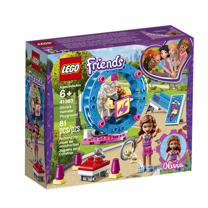 LEGO Friends Olivia’s Hamster Playground 41383 Building Kit (81 Pieces)