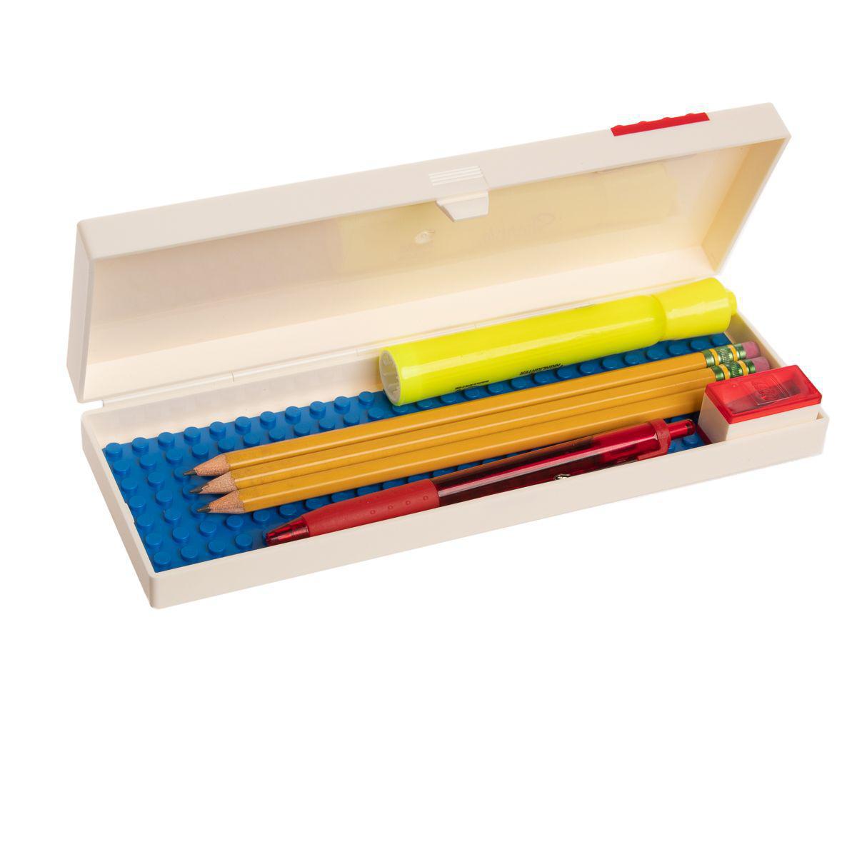 LEGO Pencil Case – Store & Stack, Carry To School Or Work! (Red) 5005110
