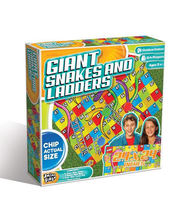 Anker Play Giant Snakes and Ladders Kids Board Game