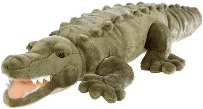 Wild Republic Alligator Plush, Stuffed Animal, Plush Toy, Gifts for Kids, Cuddlekins 8 Inches