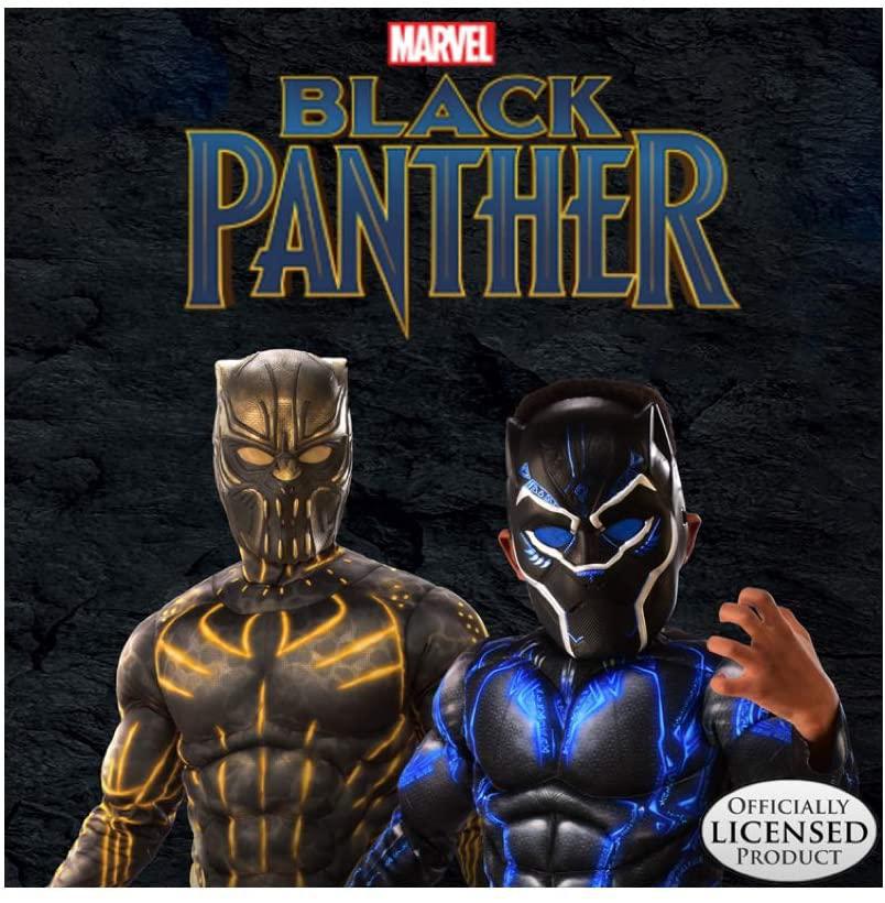 Rubie's Black Panther Kids Costume, Black/Grey