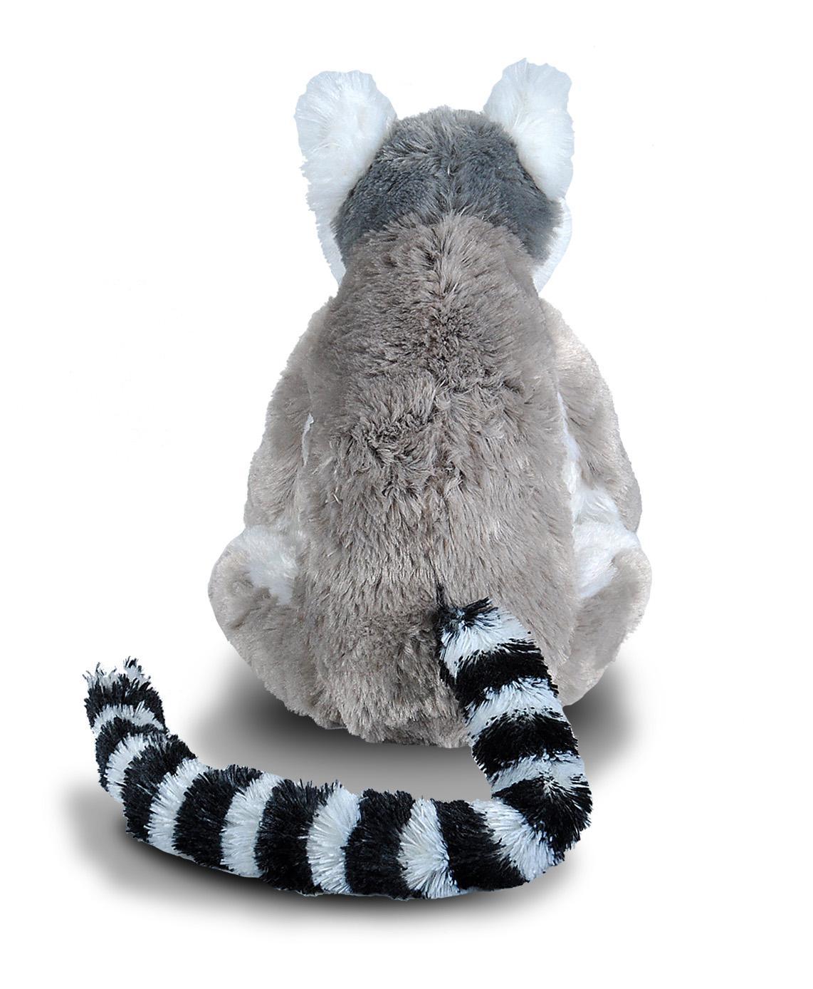 Wild Republic Ring Tailed Lemur Plush, Stuffed Animal, Plush Toy, Kids Gifts, Cuddlekins, 8 Inches