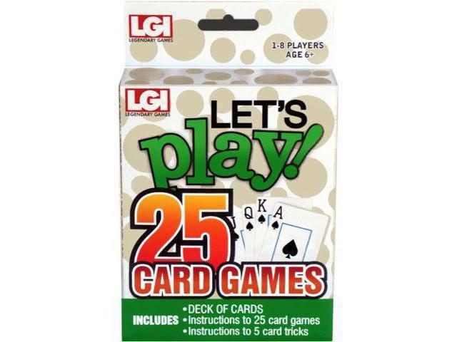 Legendary Games Lets Play 25 Games – Cards