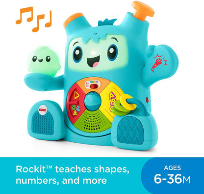 Fisher-Price Dance & Groove Rockit, Interactive Musical Infant Toy