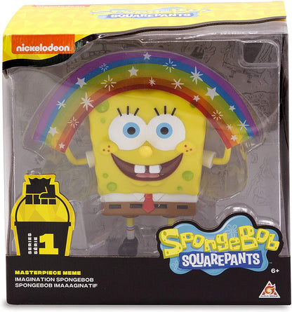 Alpha Group Spongebob Squarepants, Masterpiece Memes, 8” Collectible Vinyl Figure, Imaginaaation Spongebob