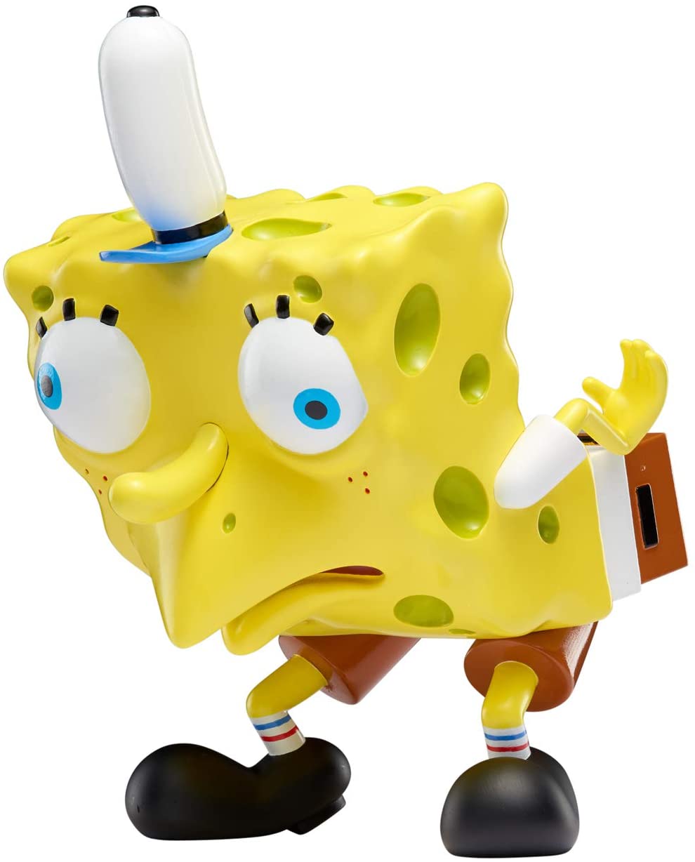 Nickelodeon SpongeBob SquarePants – Masterpiece Memes Collection – Mocking SpongeBob  Large Size Figure