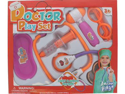 Anker Play Medical Toy Kit - Doctor Play Set for Kids, Pretend Play for Toddlers, 7 Pieces