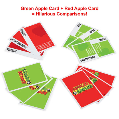 Apples to Apples Party in a Box Board Card Game for 4-8 Players Ages 12Y+