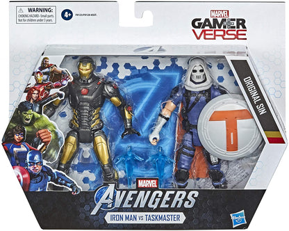 Hasbro Marvel Gamerverse 6-inch Collectible Assortment - Hulk vs. Abomination, Avengers, Iron Man and Task Master Action Figure Toys, Ages 4 and Up