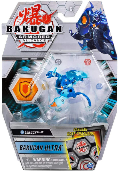 Bakugan Ultra, Aquos Eenoch, Armored Alliance - 3-inch Tall Collectible Transforming Creature, for Ages 6 and Up