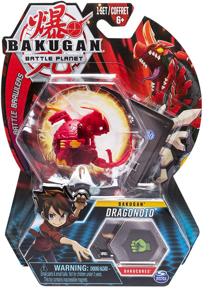 Bakugan, Dragonoid, 2-inch Tall Collectible Transforming Creature, for Ages 6 and Up