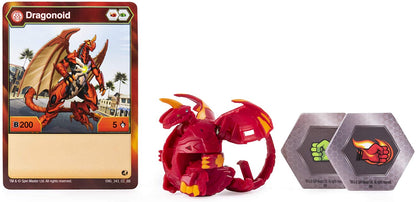 Bakugan, Dragonoid, 2-inch Tall Collectible Transforming Creature, for Ages 6 and Up