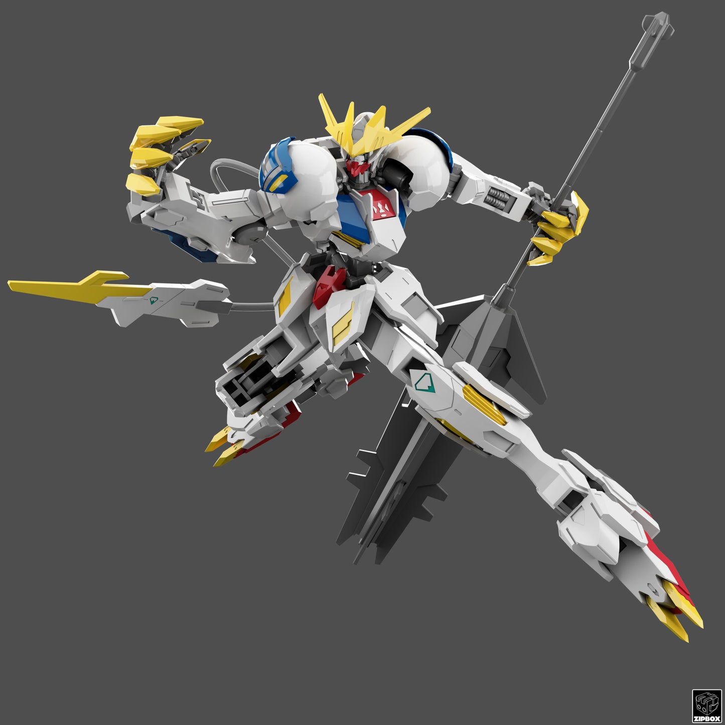 Bandai G-Tekketsu 1/144 HG #033 Gundam Barbatos Lupus Rex Iron-Blooded Orphans
