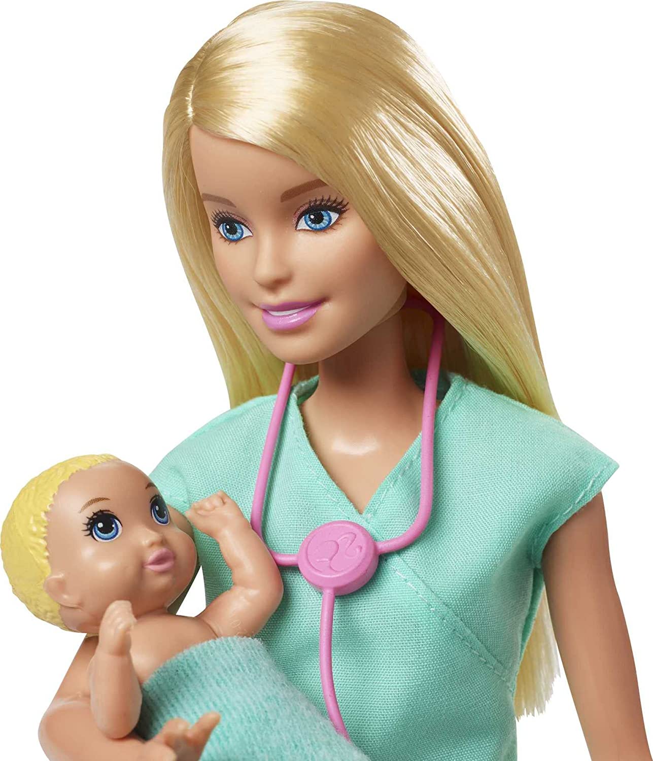 Barbie You Can Be Anything Baby Doctor Blonde