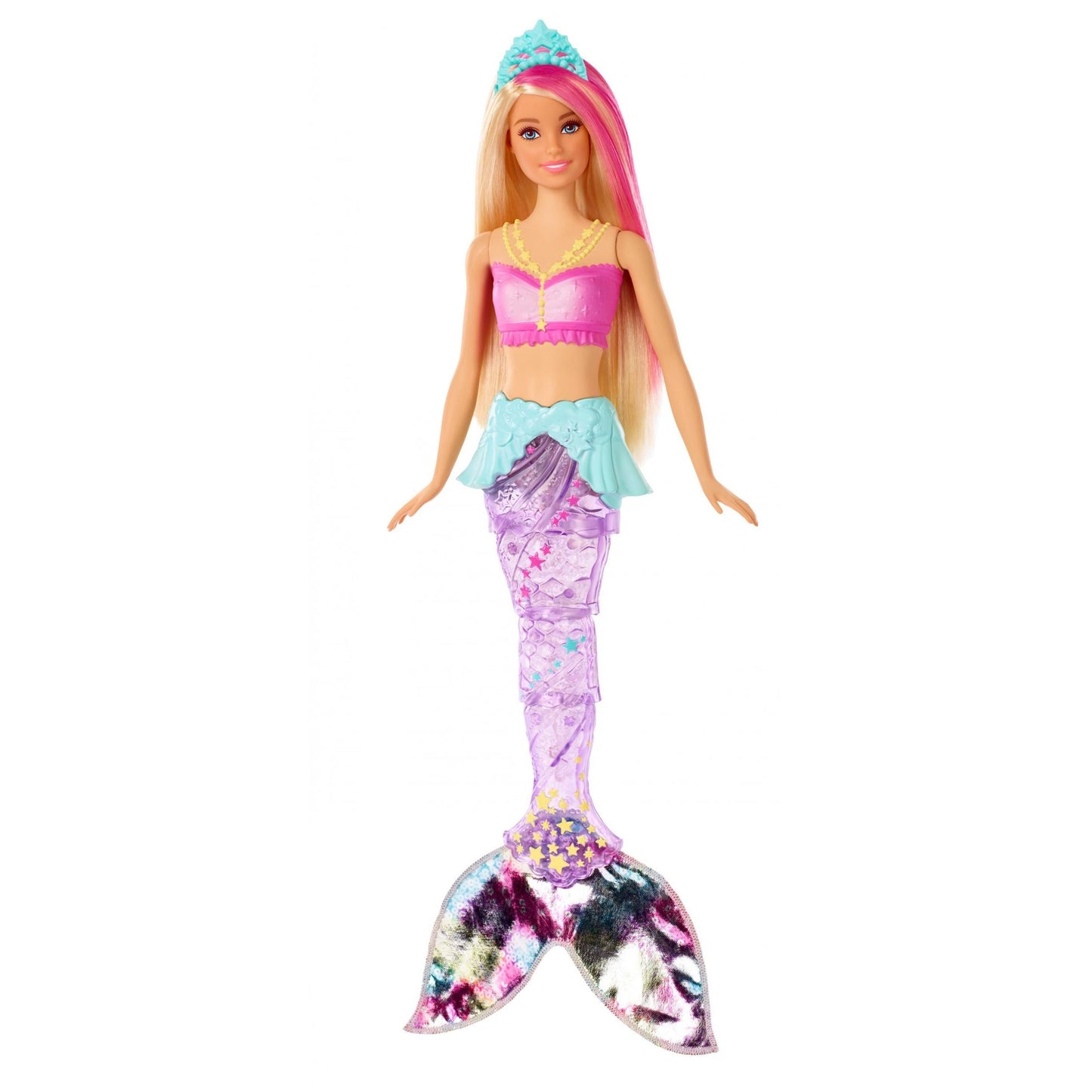 Barbie Dreamtopia Sparkle Lights Mermaid with Blonde & Pink Hair