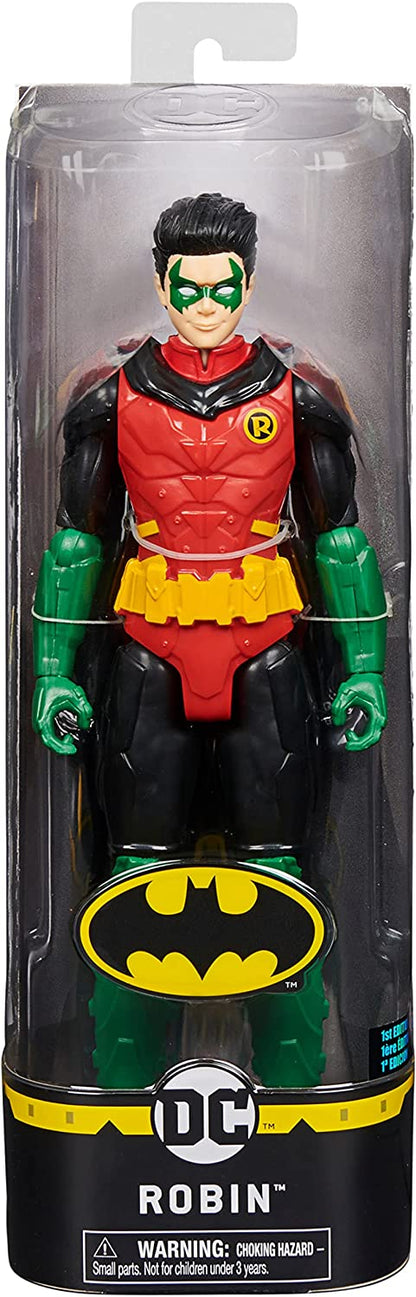 Batman 12-inch Robin Action Figure, Kids Toys for Boys Aged 3 and up