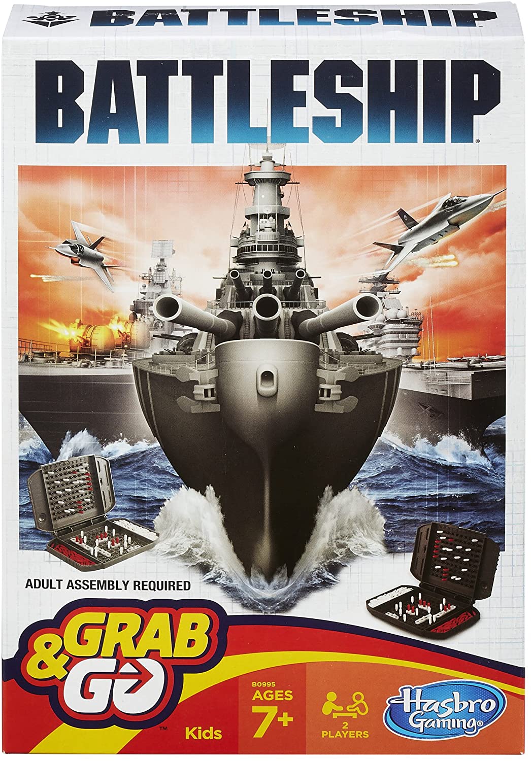 Battleship Grab and Go Game (Travel Size)