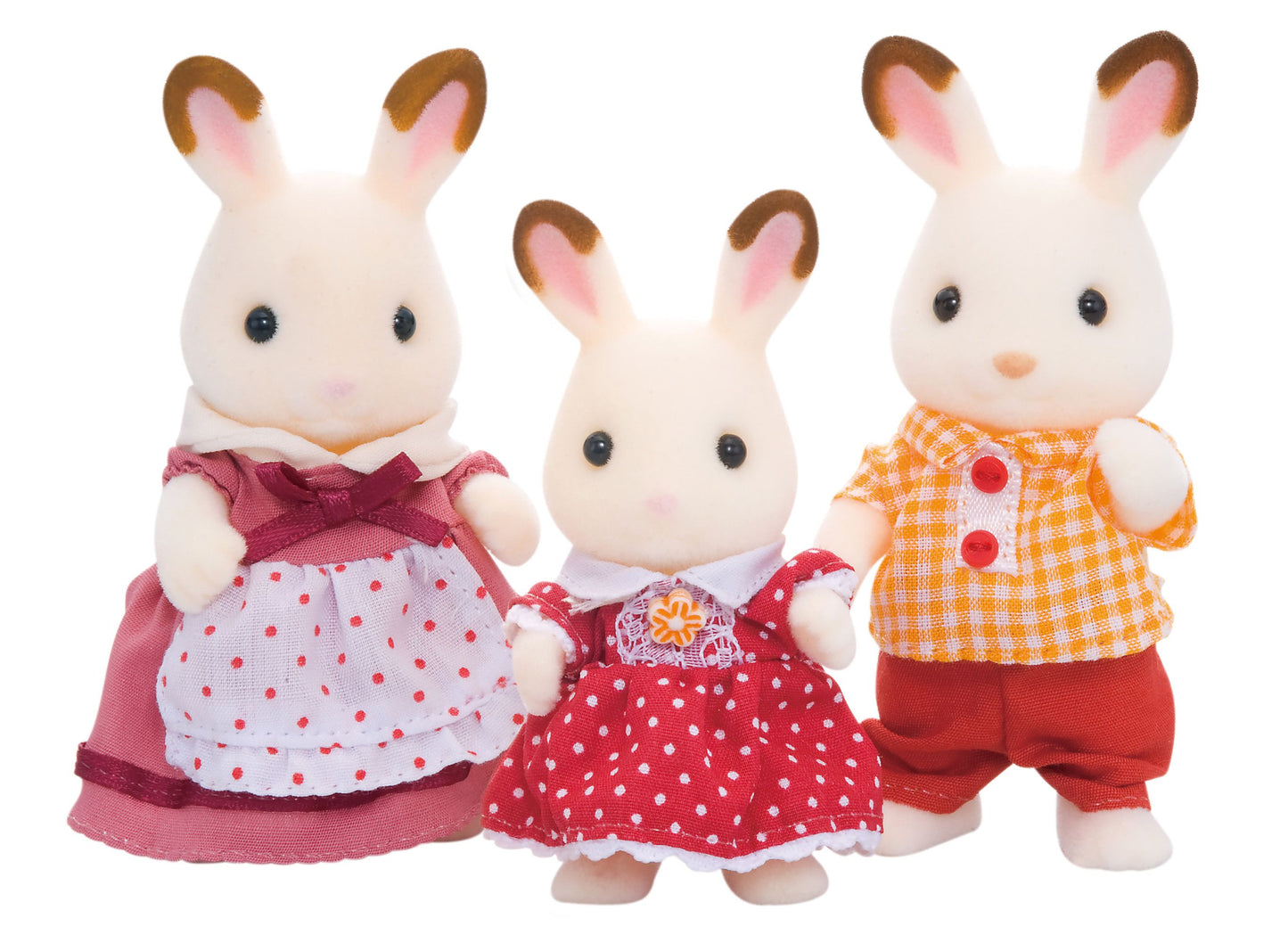 Calico Critters Hopscotch Rabbit Family (3 Member)